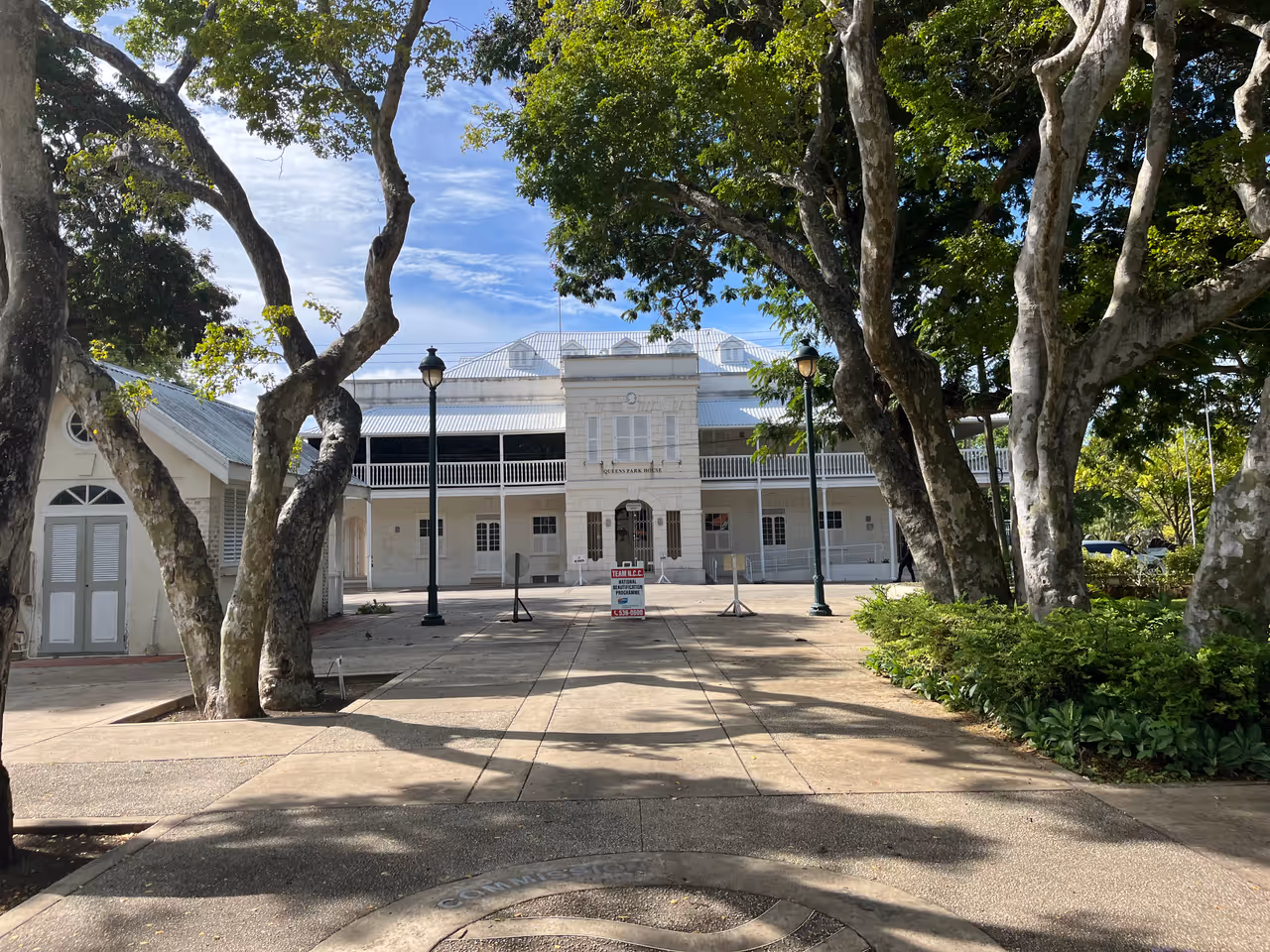 Queen's park in Bridgetown