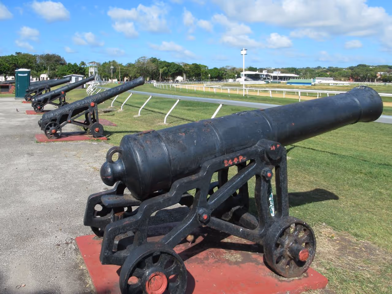 Garrison historic area in Bridgetown