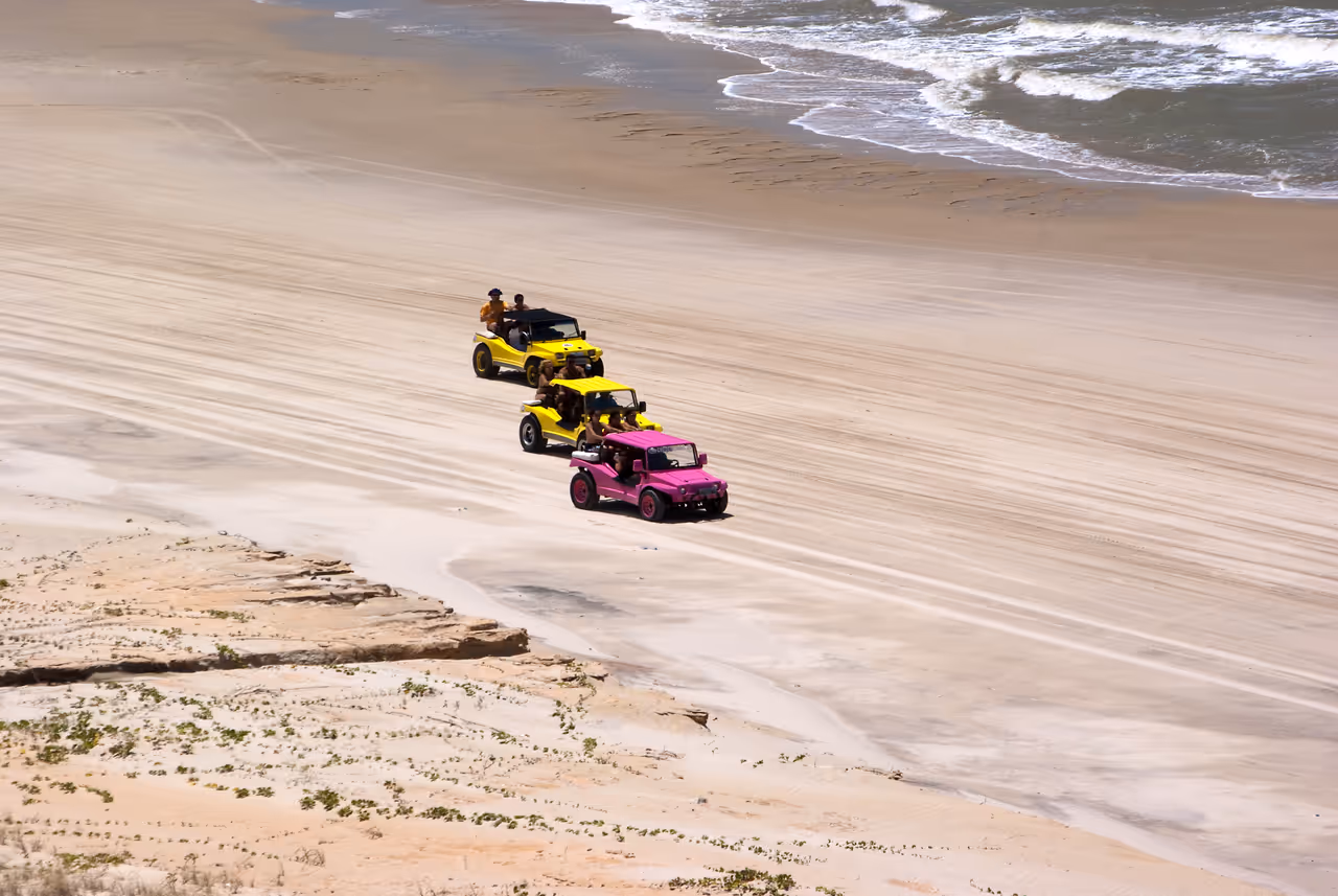 Dune buggy riding in Fortaleza