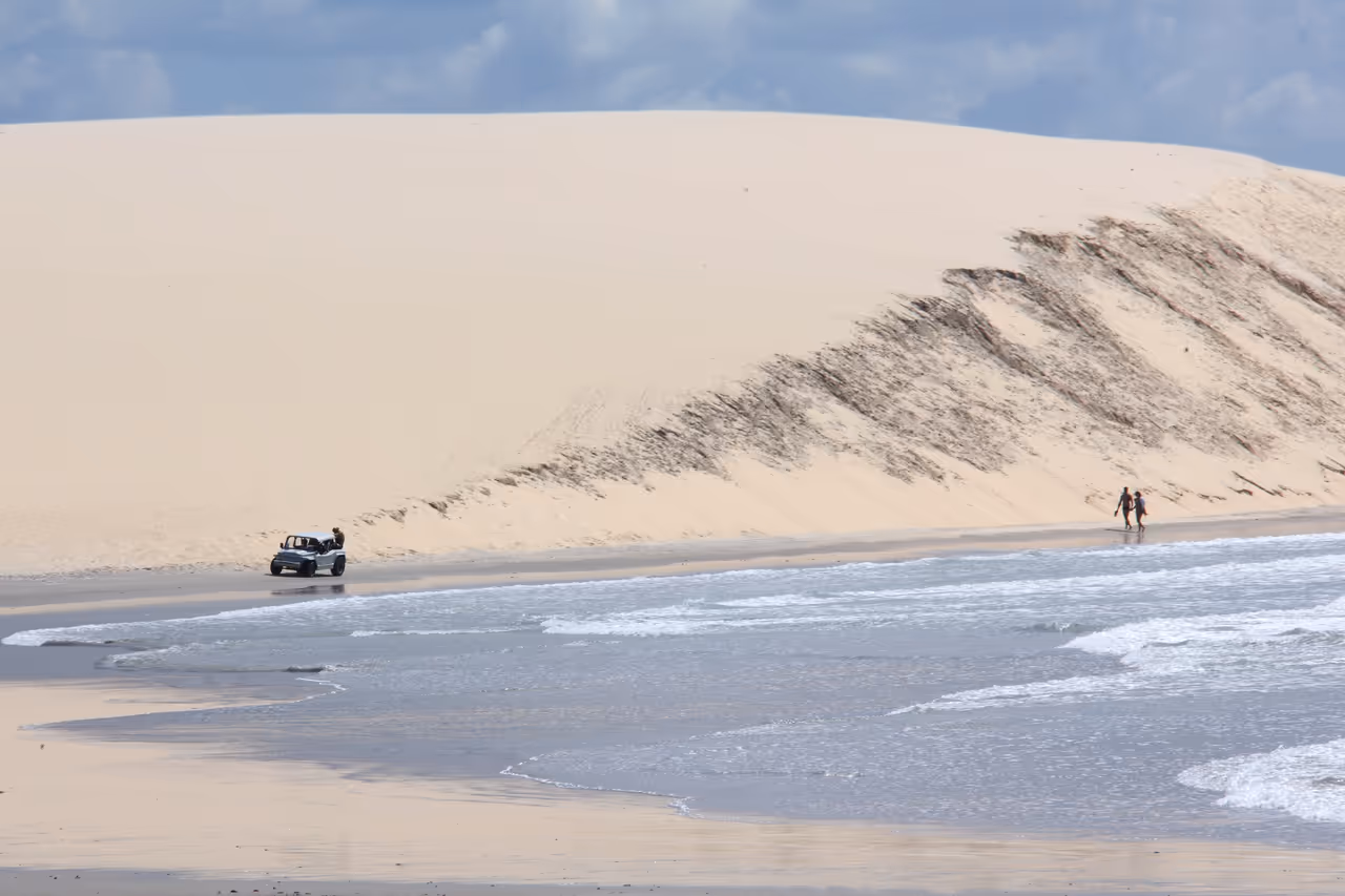 Dune buggy riding in Fortaleza