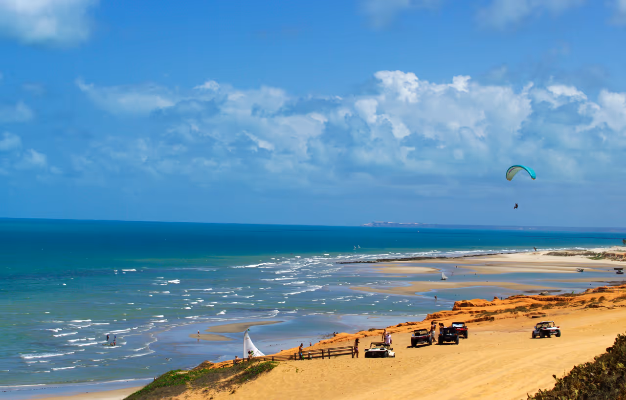 Dune buggy riding in Fortaleza