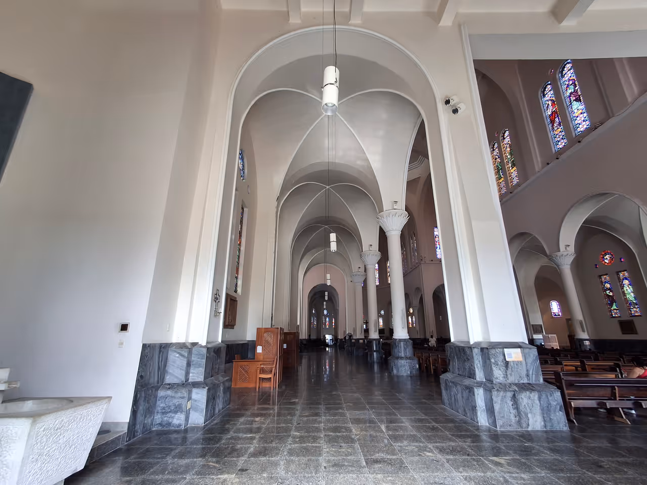 Interior da Catedral Metropolitana de Fortaleza