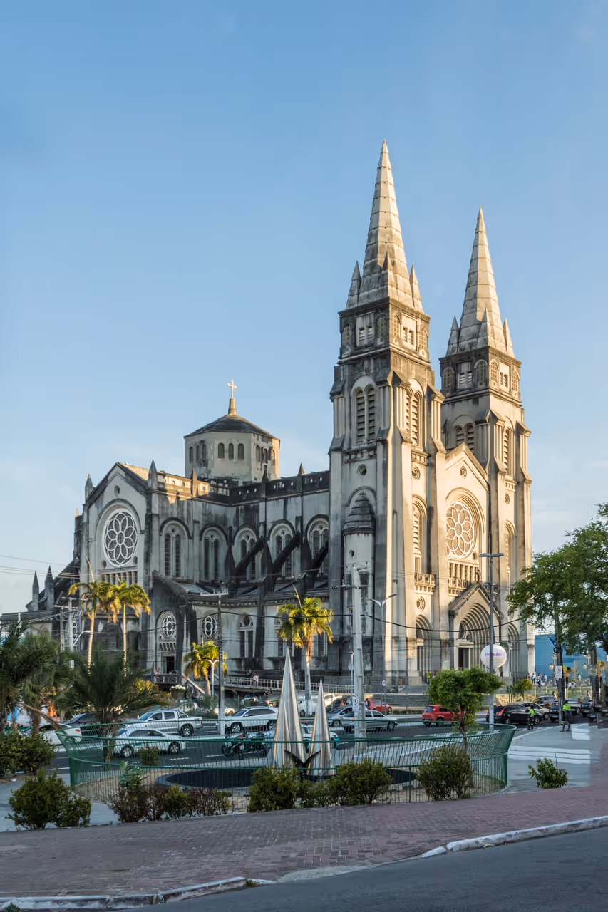 Catedral Metropolitana de Fortaleza, Ceará, Brazil.