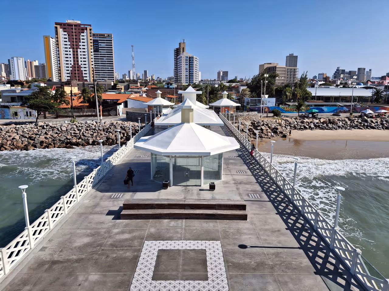 The english bridge in Fortaleza