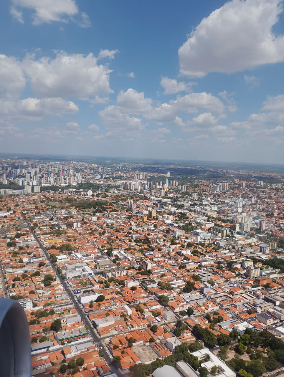Aerial photographs of fortaleza