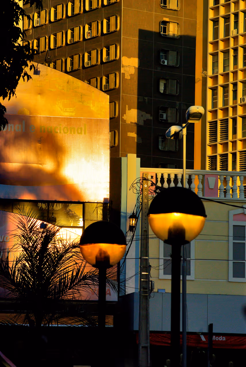 Ferreira square in Fortaleza