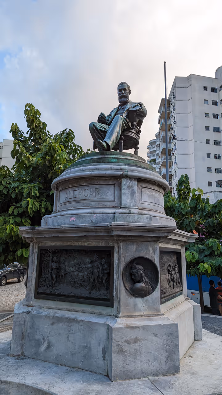 José de alencar square in Fortaleza