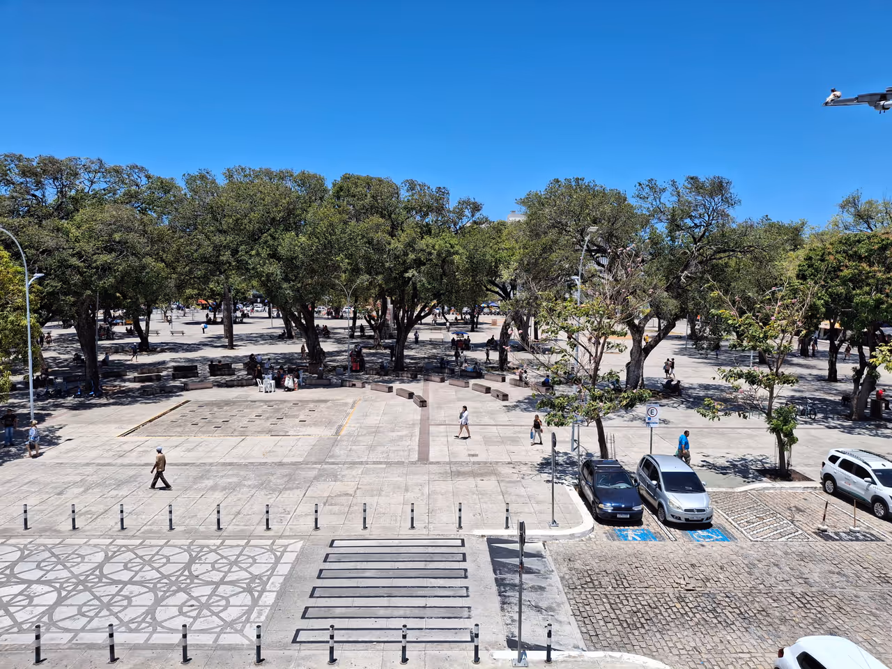 José de alencar square in Fortaleza