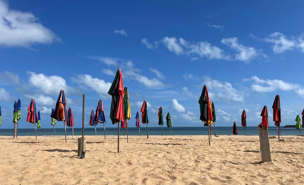 Iracema beachfront nightlife spot in Fortaleza