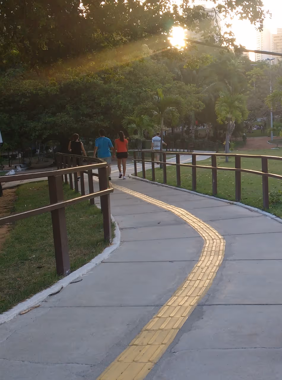 Cocó state park in Fortaleza