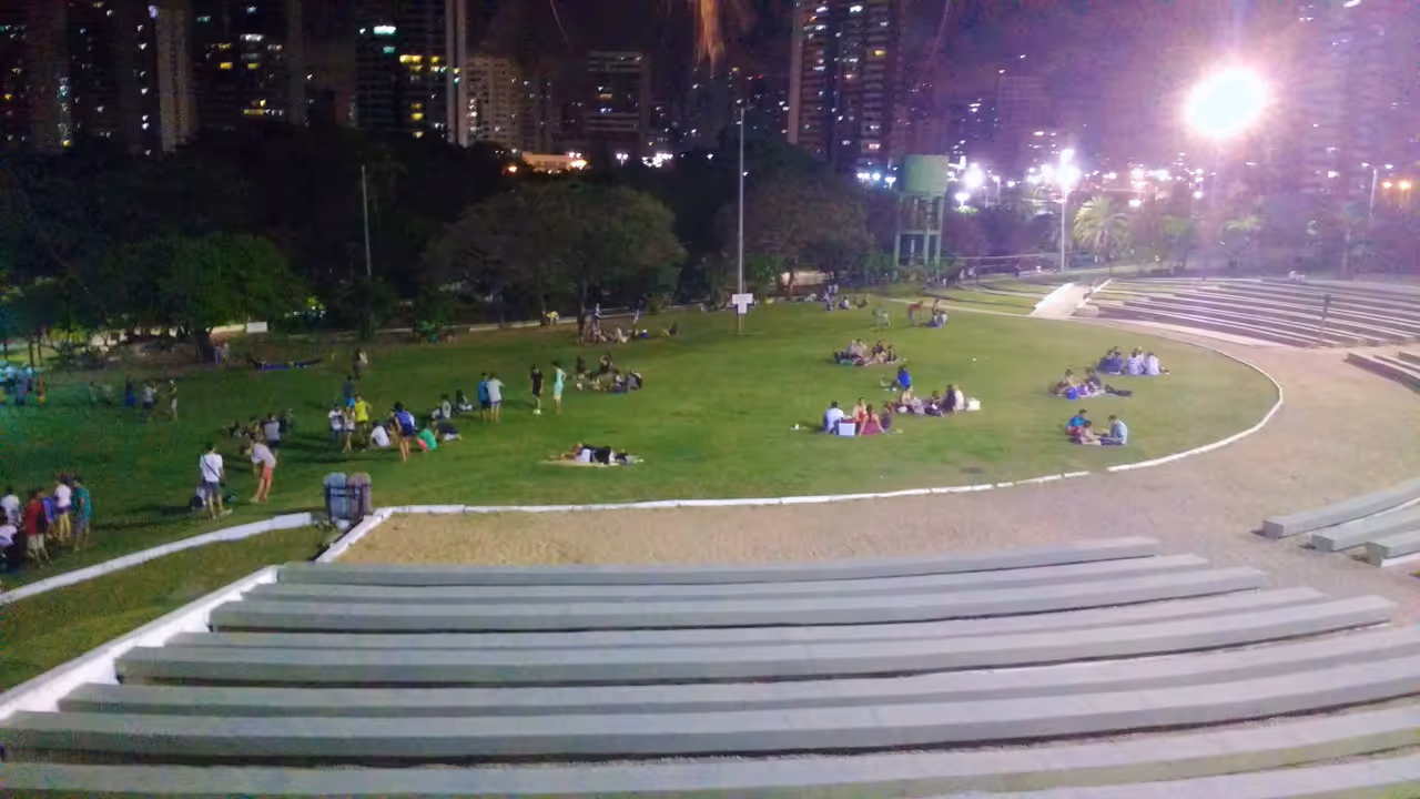 Cocó state park in Fortaleza