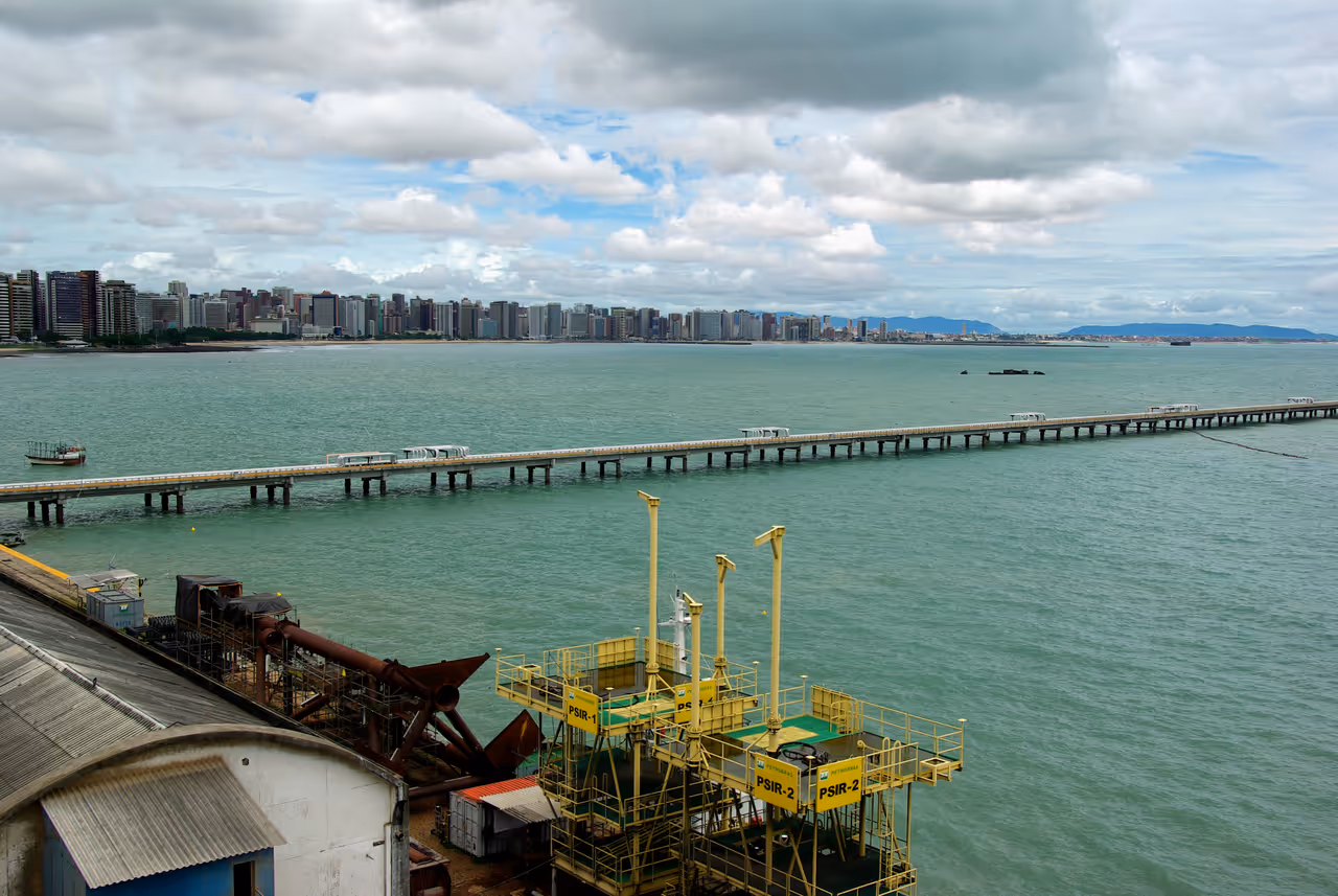 Mucuripe rafts in Fortaleza