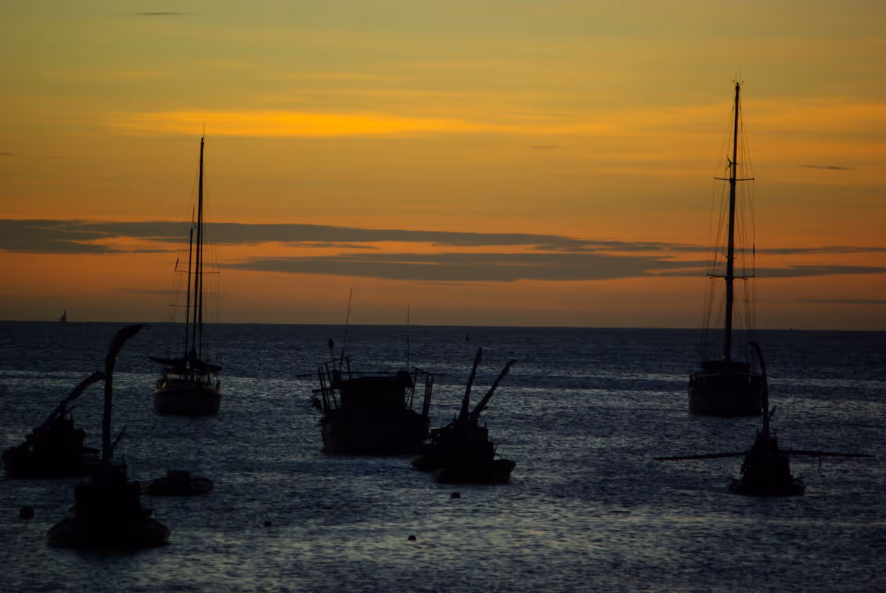 Mucuripe rafts in Fortaleza