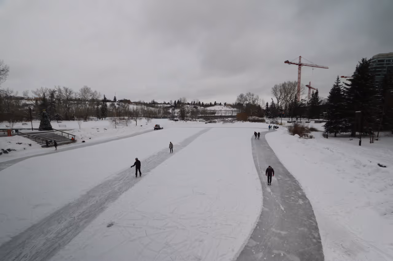 Winter sports & skating in Calgary