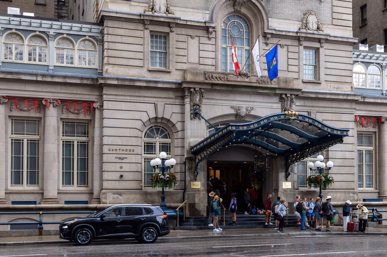 Fairmont palliser hotel in Calgary