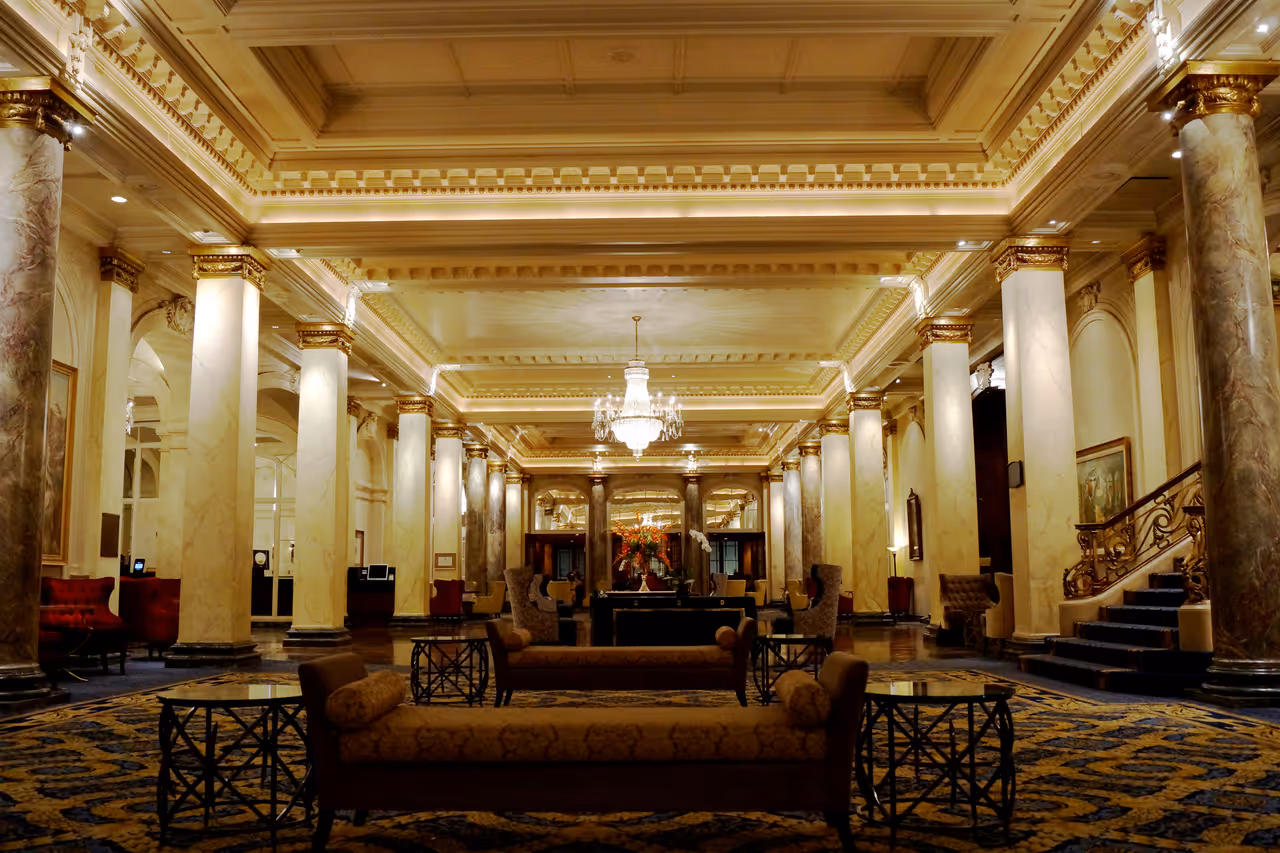 Fairmont palliser hotel in Calgary