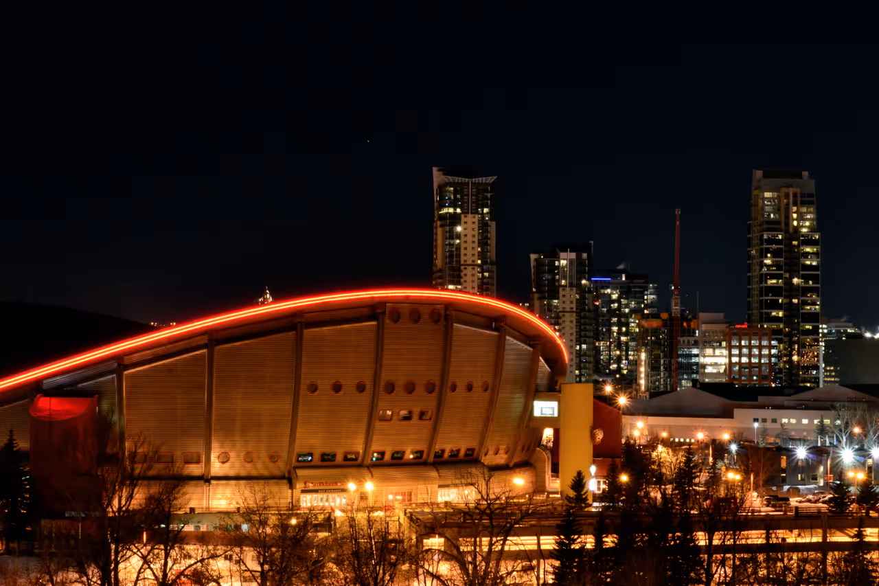 Scotiabank saddledome in Calgary