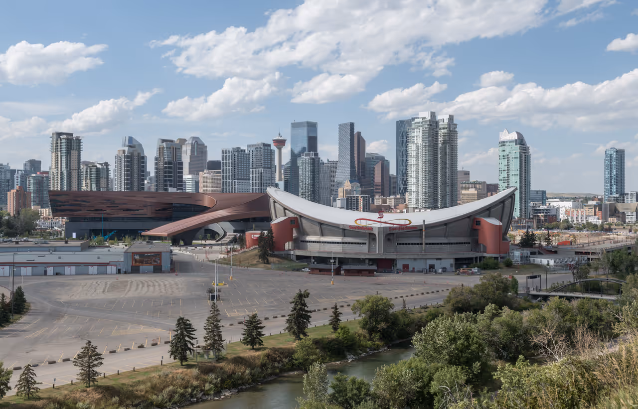 Scotiabank saddledome in Calgary