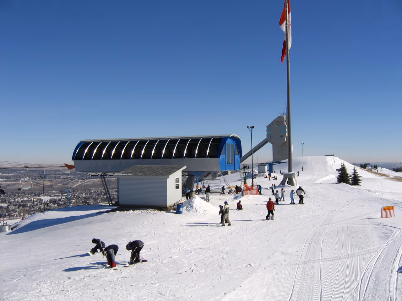 Canada olympic park in Calgary