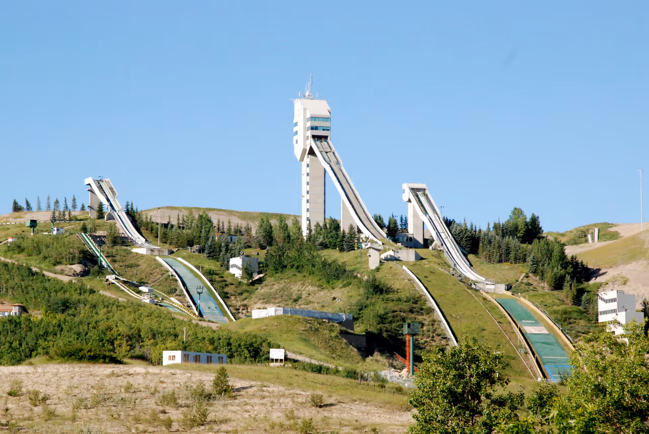 Canada olympic park in Calgary