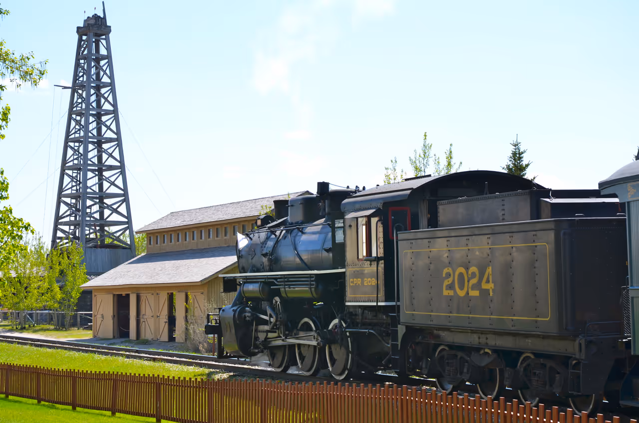 Explore heritage park historical village in Calgary