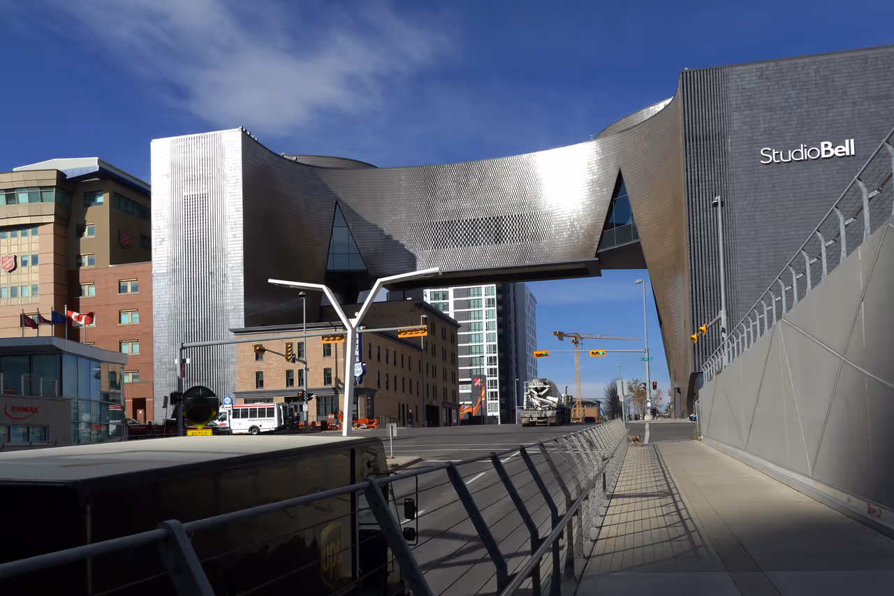 National music centre (studio bell) in Calgary