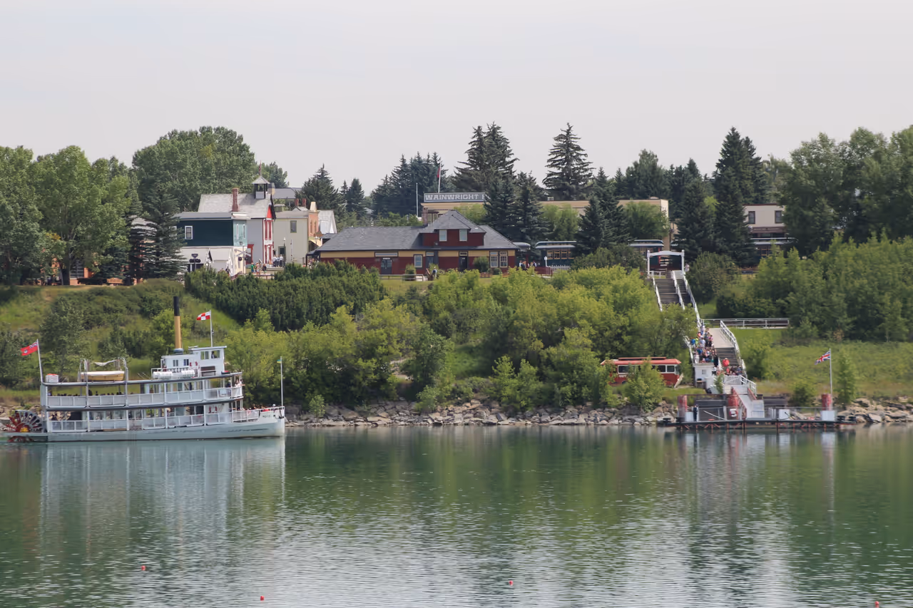 A few shots of Calgary from across the water