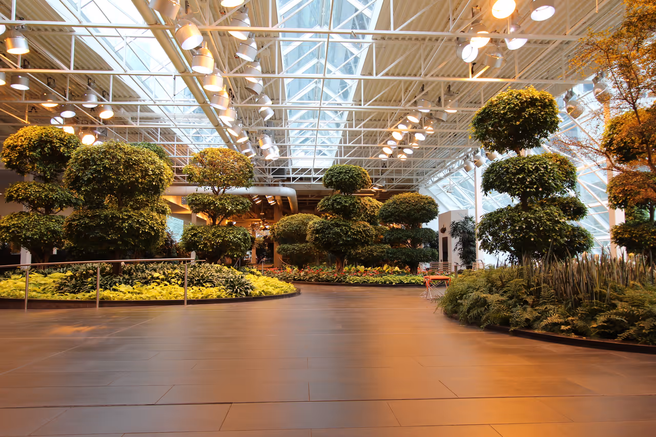 Devonian gardens in Calgary