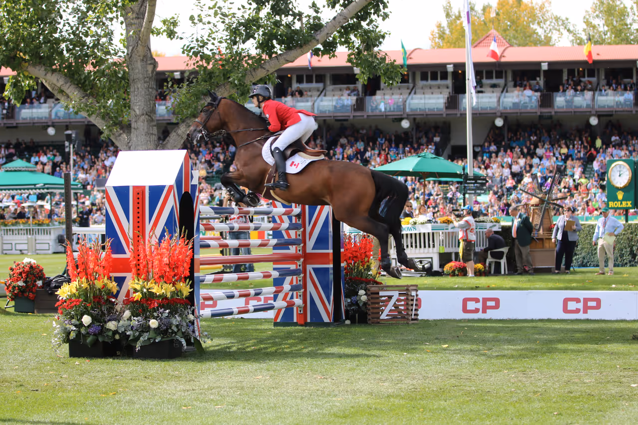 Spruce meadows in Calgary