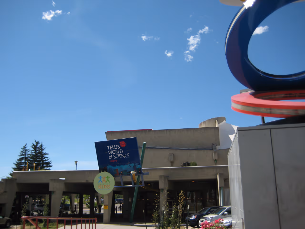 Telus spark science centre in Calgary