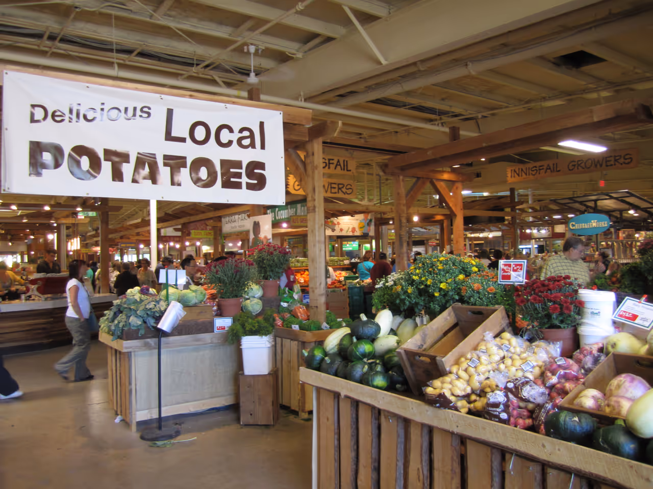 Farmers' market market in Calgary