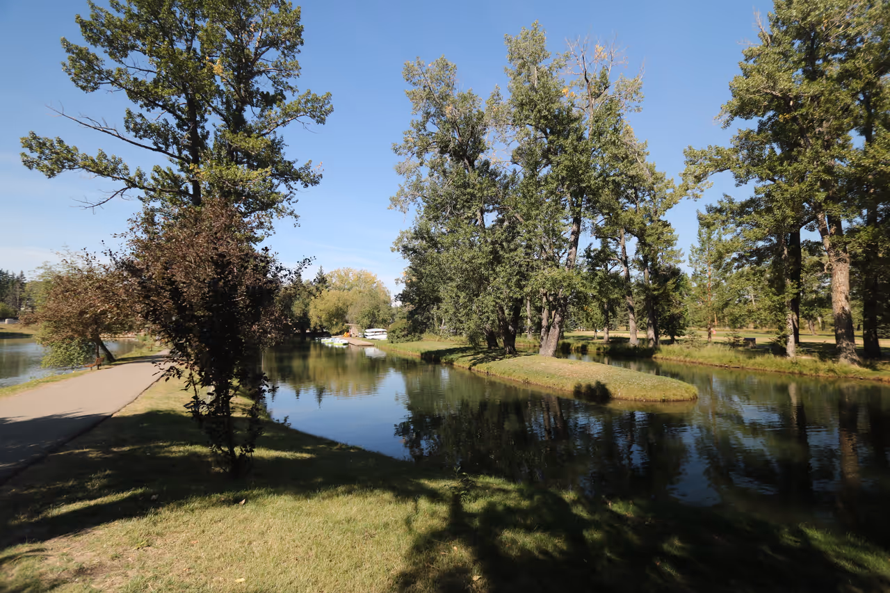 Bowness park in Calgary