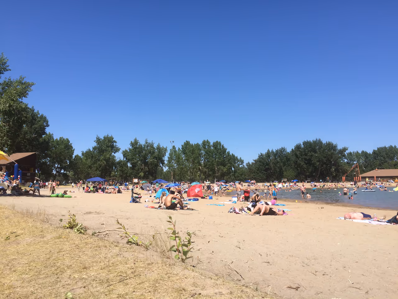 Fish creek provincial park in Calgary