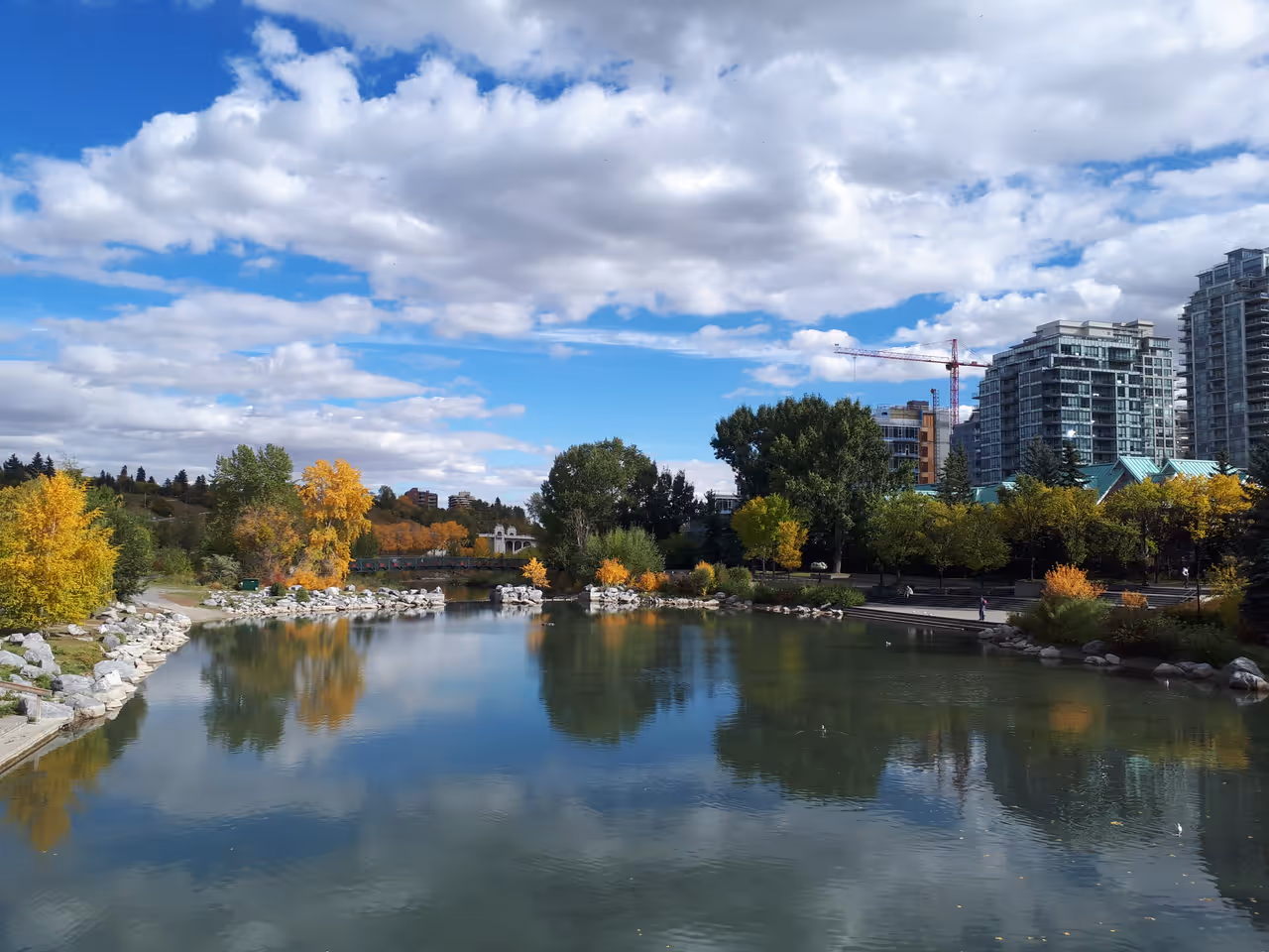 Prince's island park in Calgary