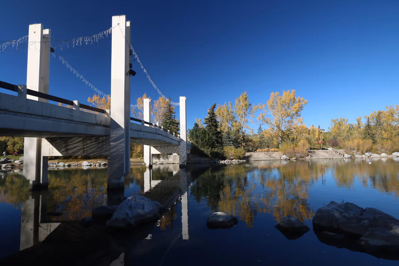 Prince's island park in Calgary