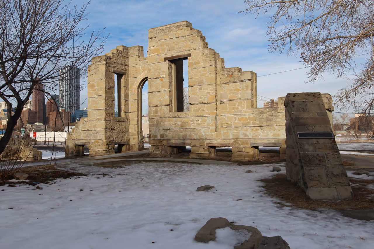 Rundle ruins in Calgary