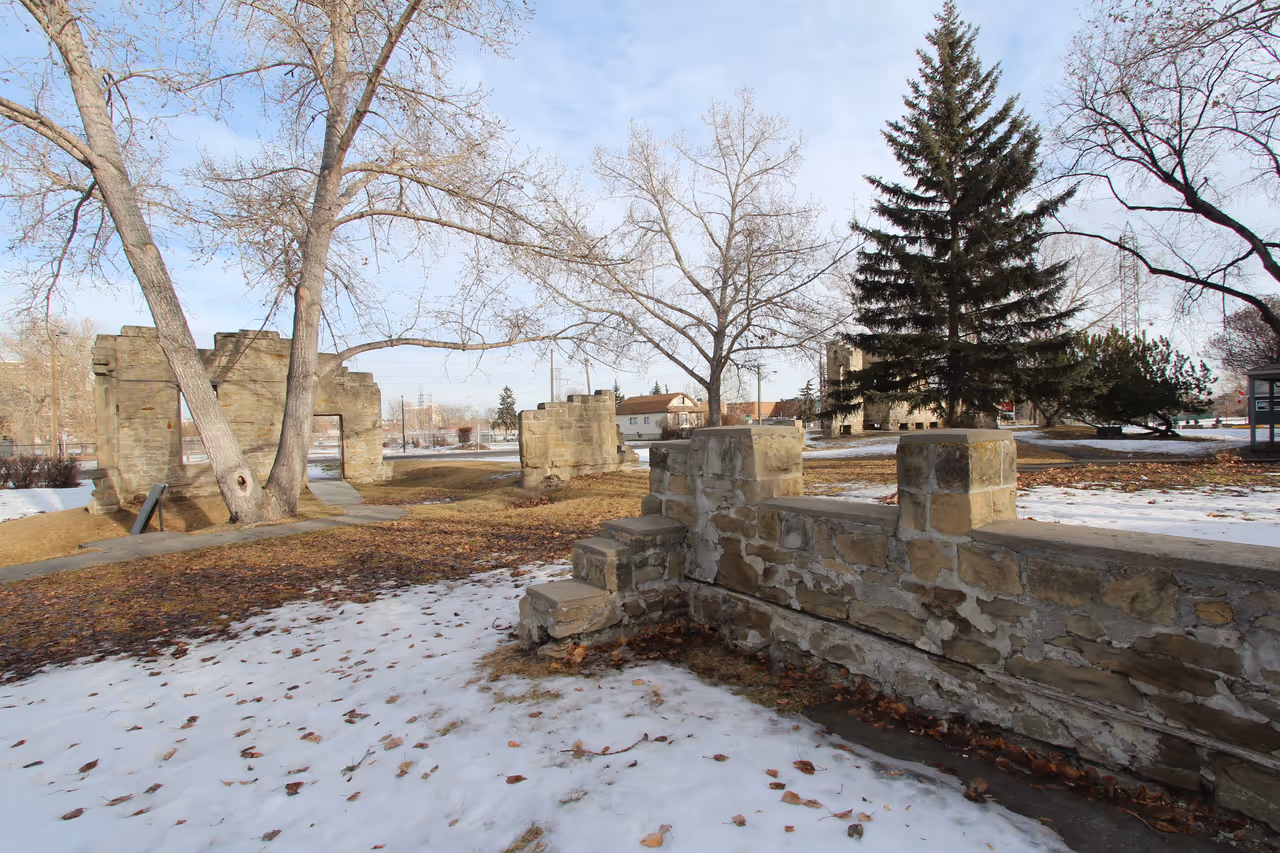 Rundle ruins in Calgary