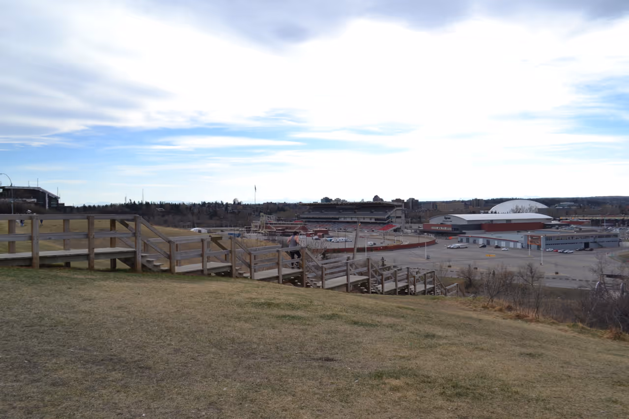 Scotsman's hill in Calgary
