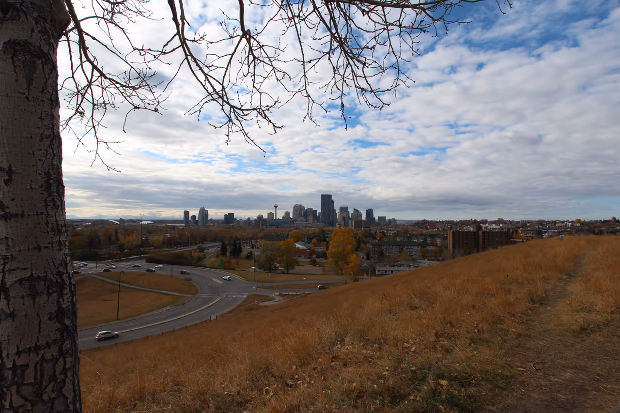Tom campbell's hill in Calgary