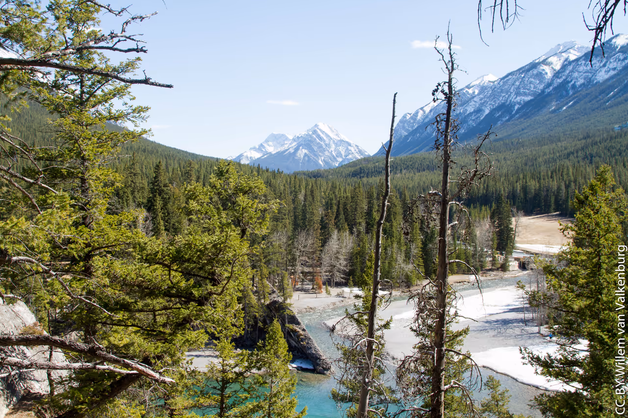 Prince's island to eau claire stroll in Calgary