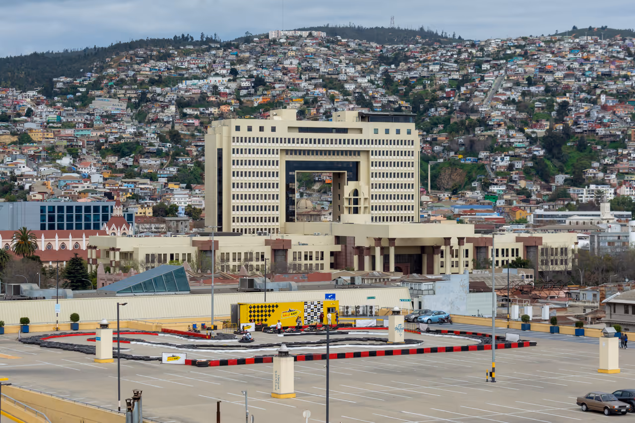 National congress building in Valparaíso
