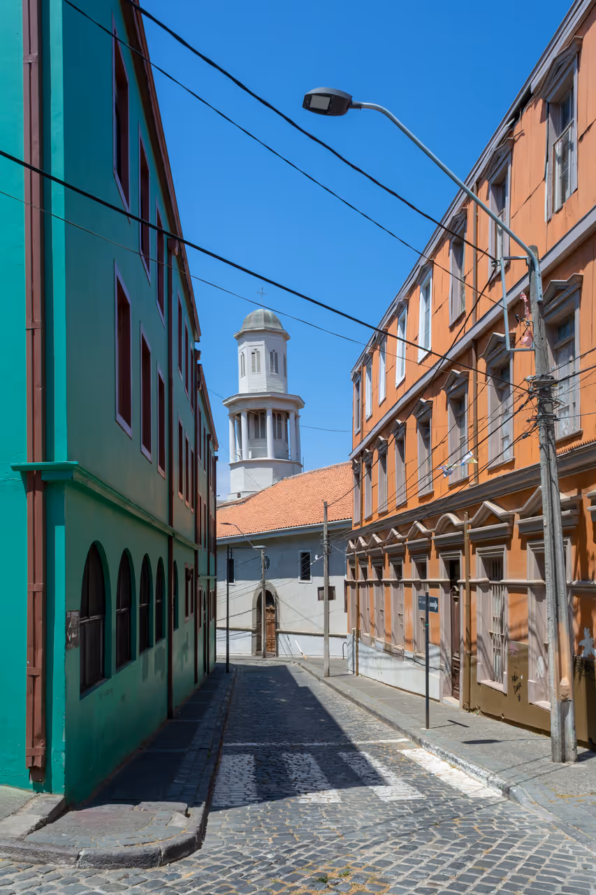 Iglesia de la matriz in Valparaíso