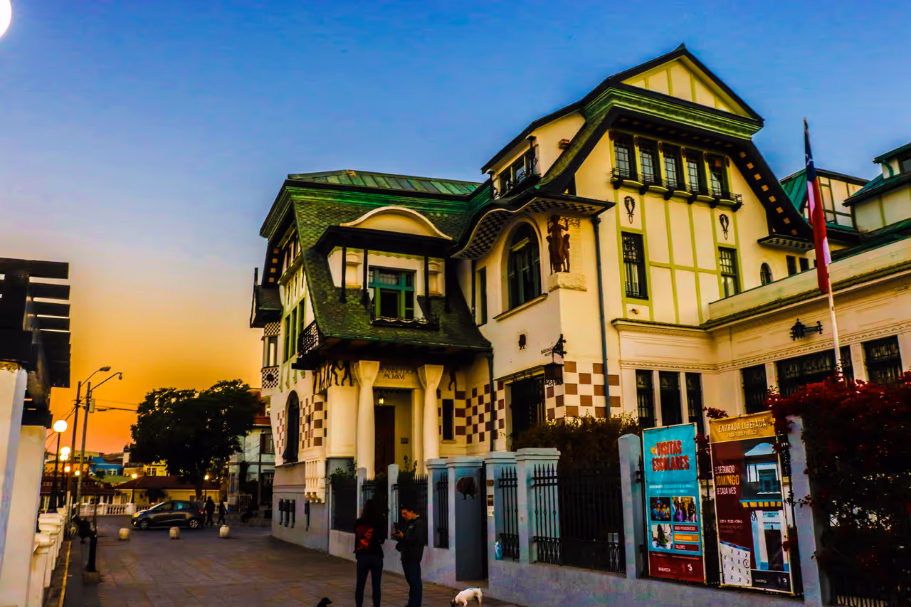 Palacio baburizza in Valparaíso