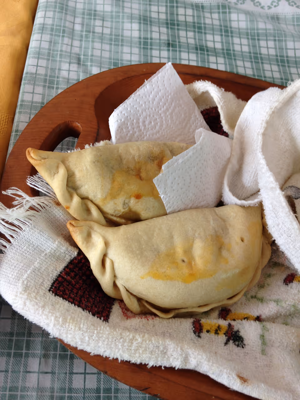 Beef empanada food in Valparaíso