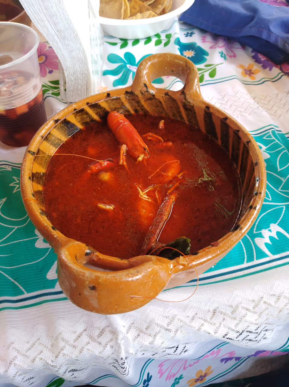 Fresh pacific seafood food in Valparaíso