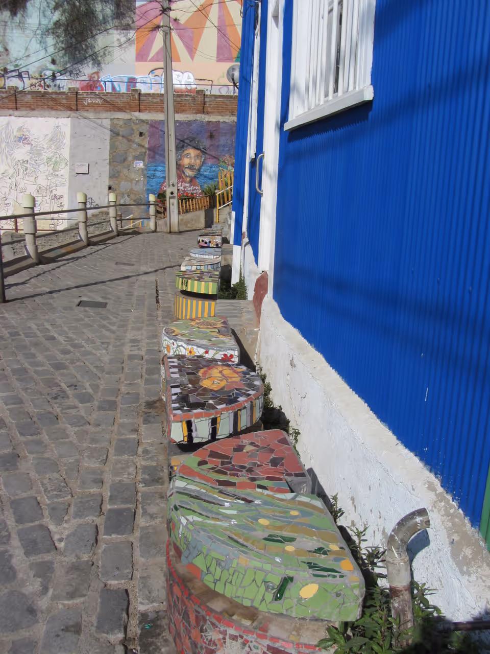 Open air museum free activity in Valparaíso