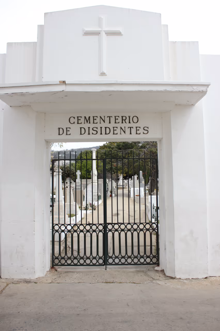 Dissidents' cemetery in Valparaíso