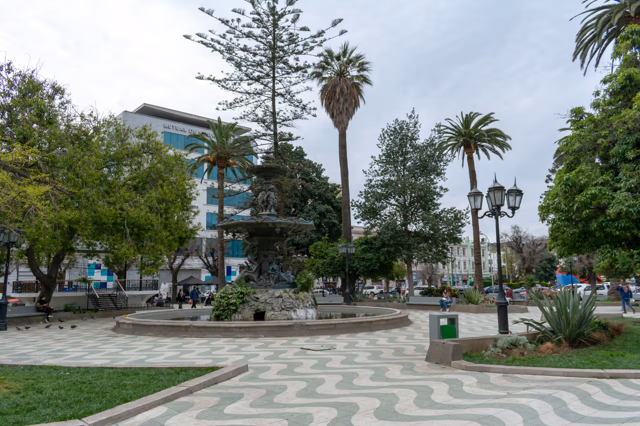 Explore the historic heart of plaza victoria in Valparaíso