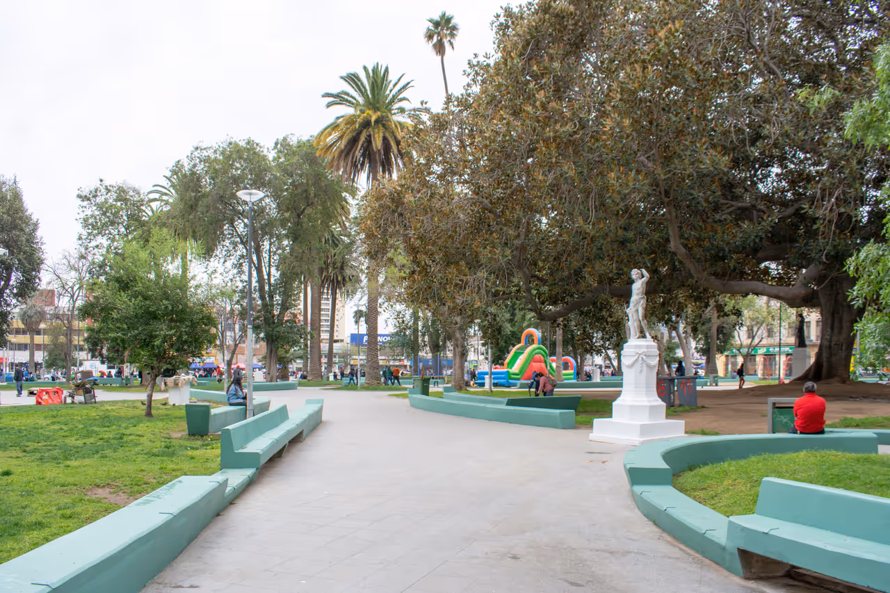 Parque italia in Valparaíso