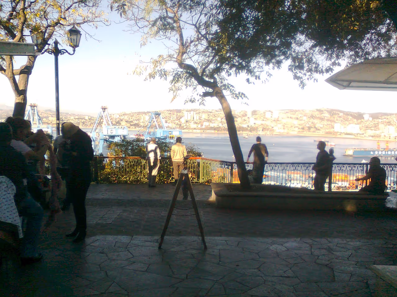 May 21st promenade in Valparaíso